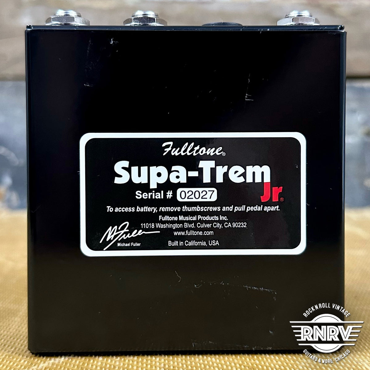 Fulltone Supa-Trem Jr – Rock N Roll Vintage & Synth City