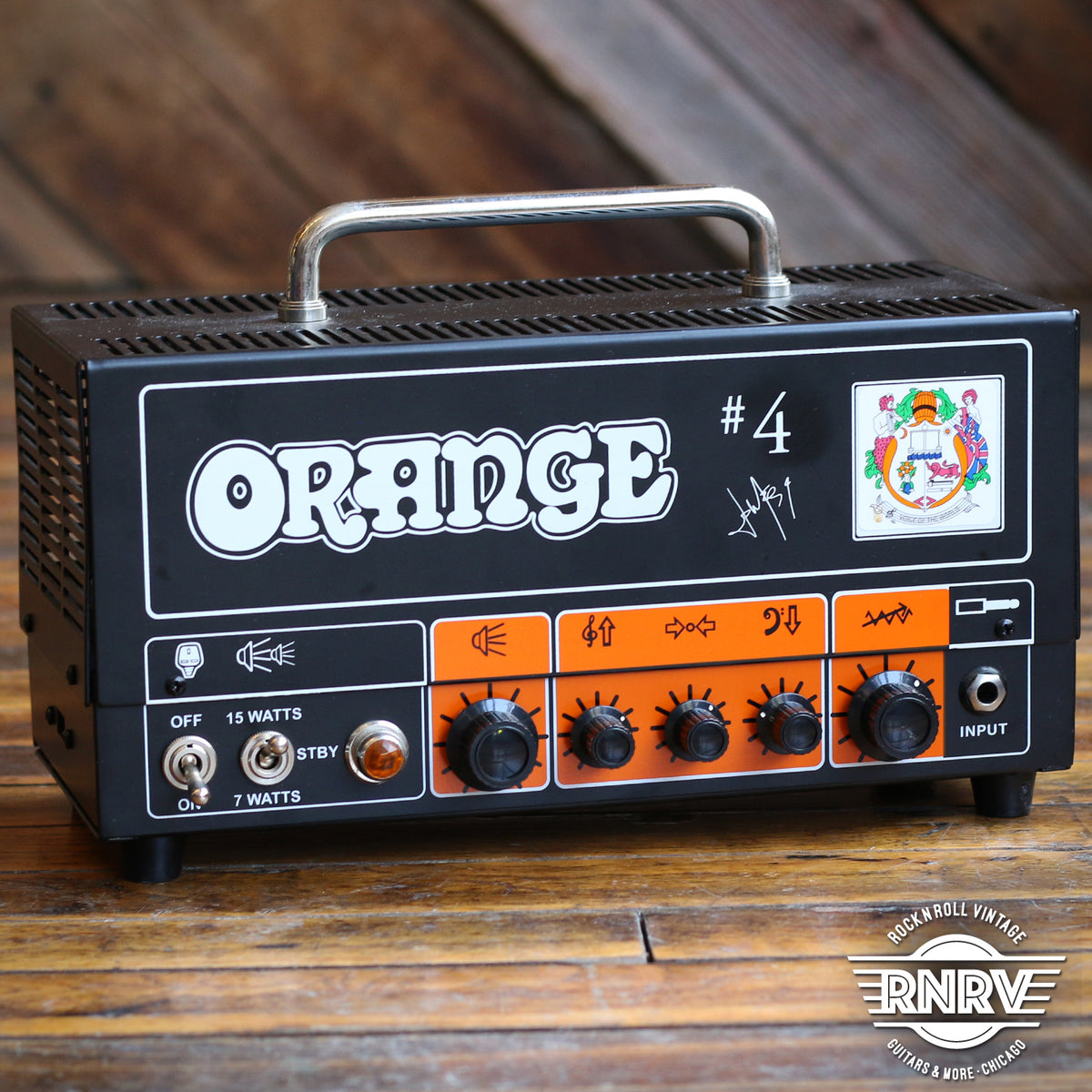 Orange #4 Jim Root Signature Terror Head – Rock N Roll Vintage