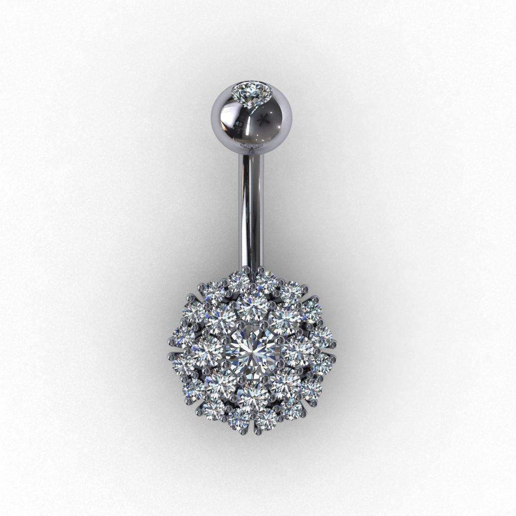 Large Cluster Belly Bar – BMG Body 