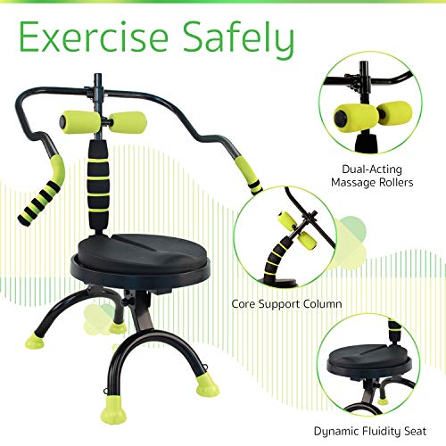 AB Doer 360 Fitness System Provides an Abdominal and Muscle Activating Workout with Aerobics to Burn Calories and Work Muscles Simultaneously! 