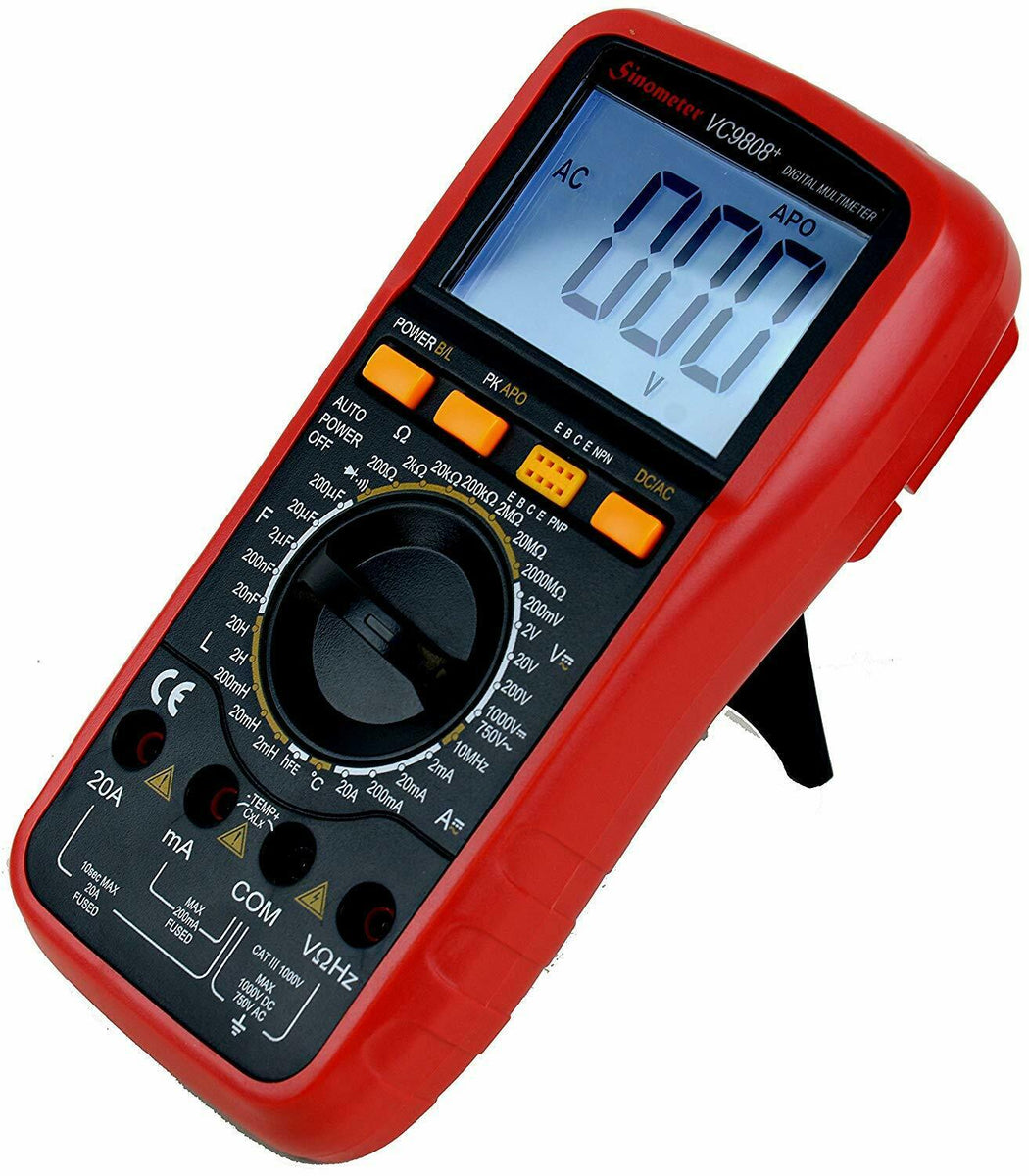 VC9808 30 Manual Range Digital Tester LCR – Kaito Electronic