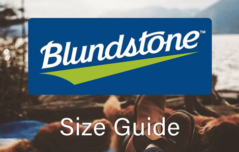 blundstone boots sizing in cm