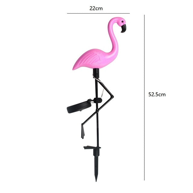 flamingo lights for garden