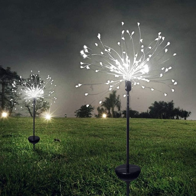 grass solar lights