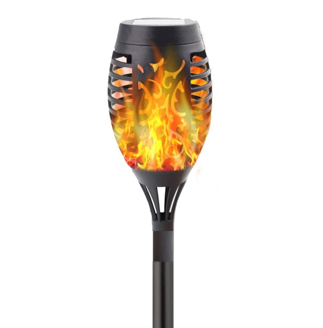 dancing flame solar lights