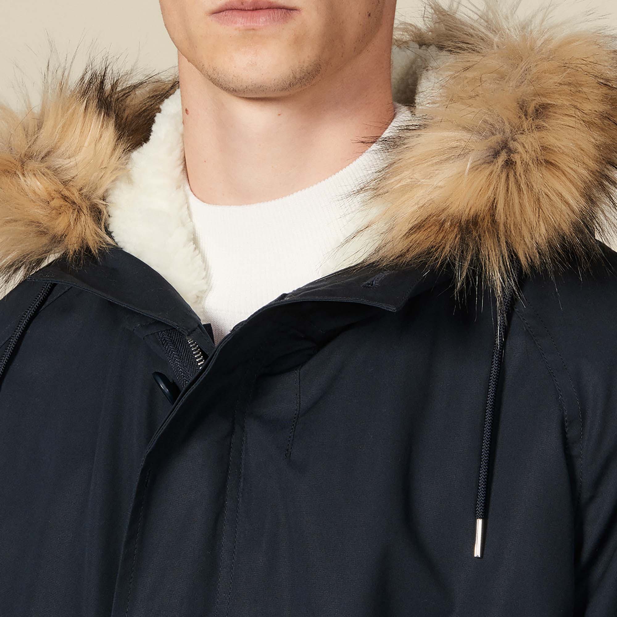 Parka longue à capuche Sandro seconde main