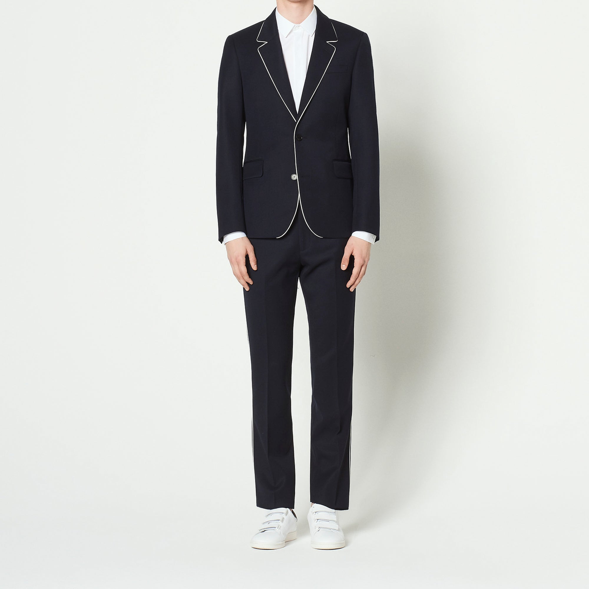 Veste de costume avec liseré Sandro seconde main