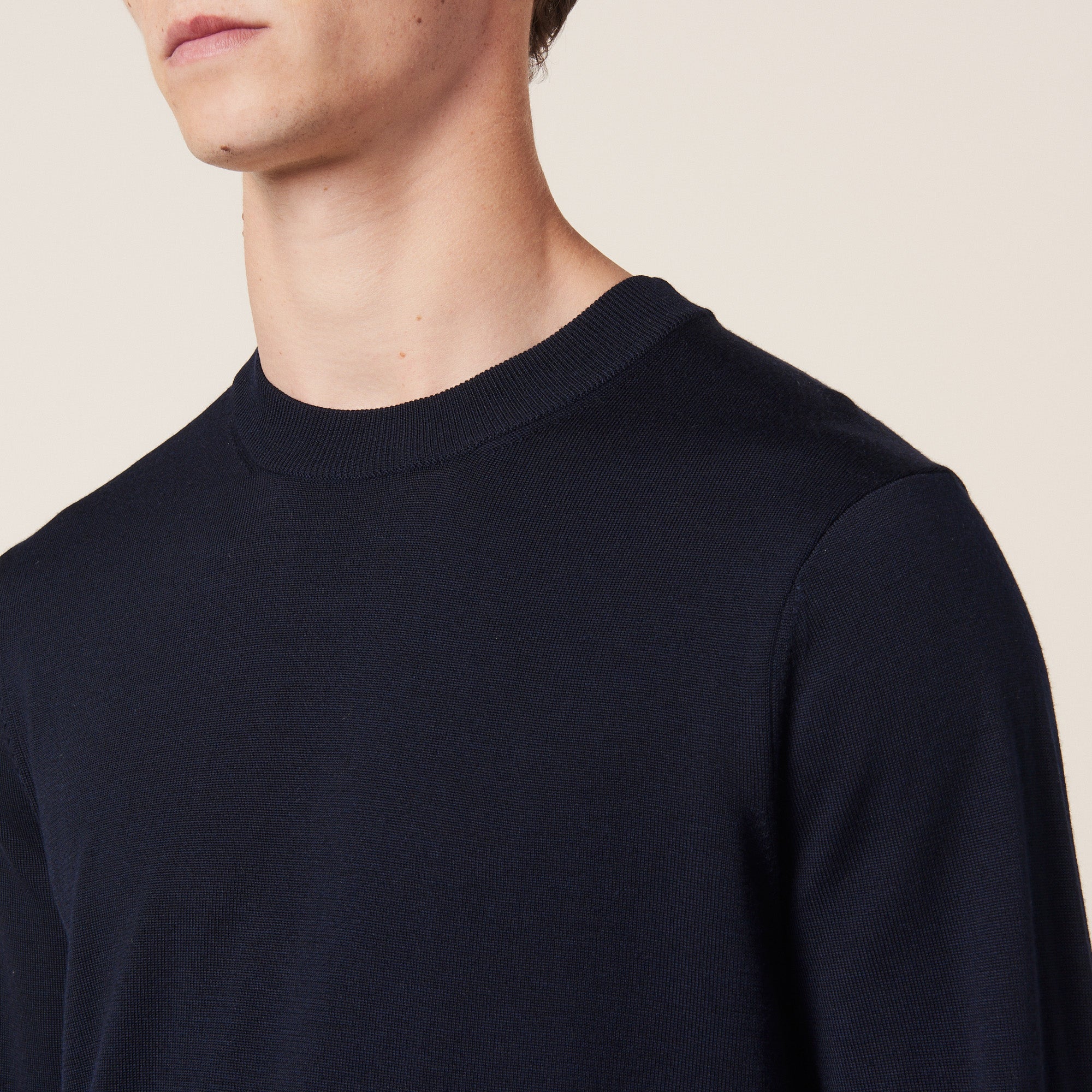 Pull Laine merinos Sandro seconde main