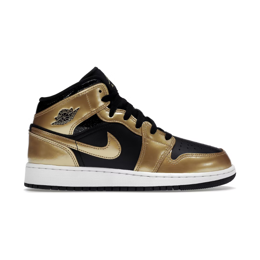 black metallic gold jordan 1 gs