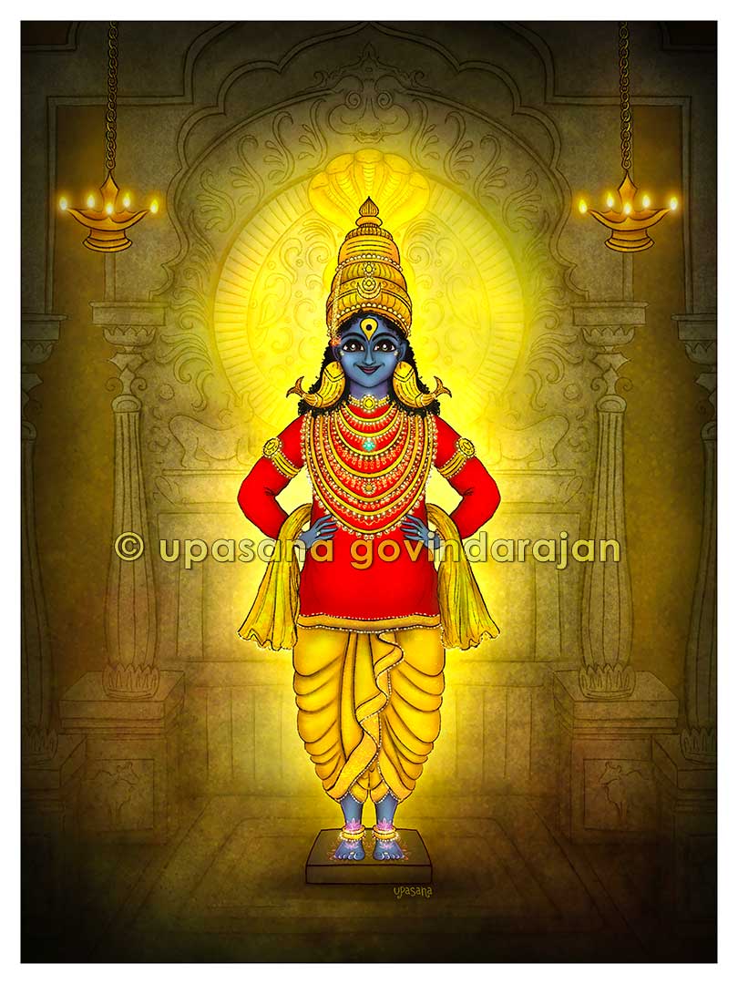 Vitthala of Pandharpur – Upasana Govindarajan Art