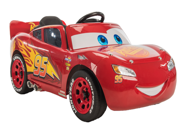 lightning mcqueen drivable car