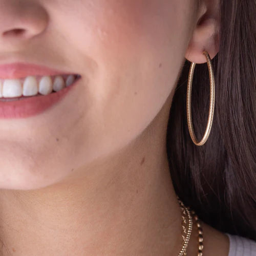 Oval Hoops - Textured