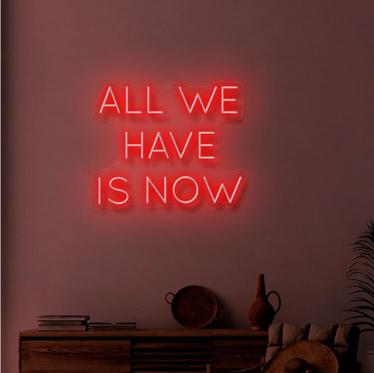 ALL WE HAVE IS NOW