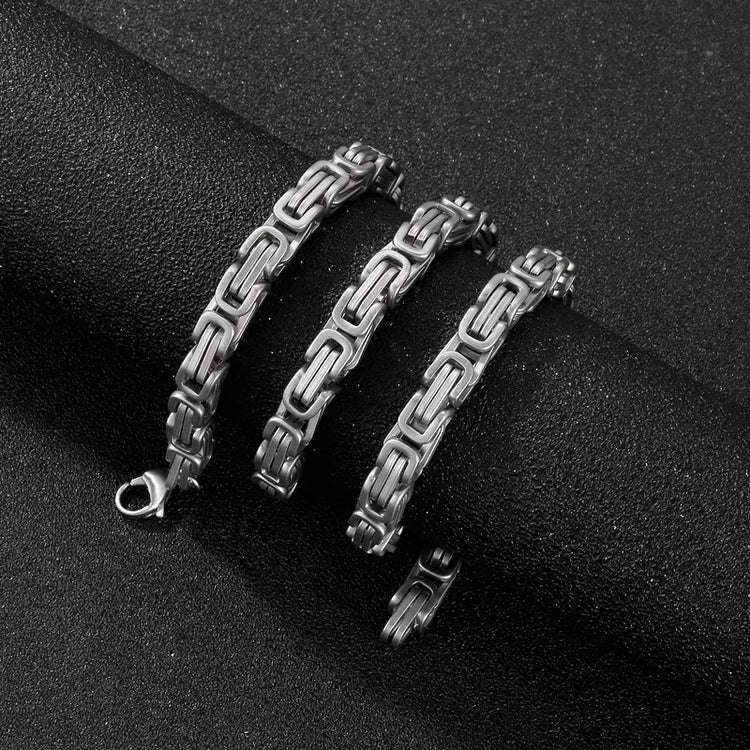 Valentine's Day gift To My Man I LOVE YOU Cuban Link Necklace Stainless Steel Necklace Valentine's Gift for Husband Boyfriend