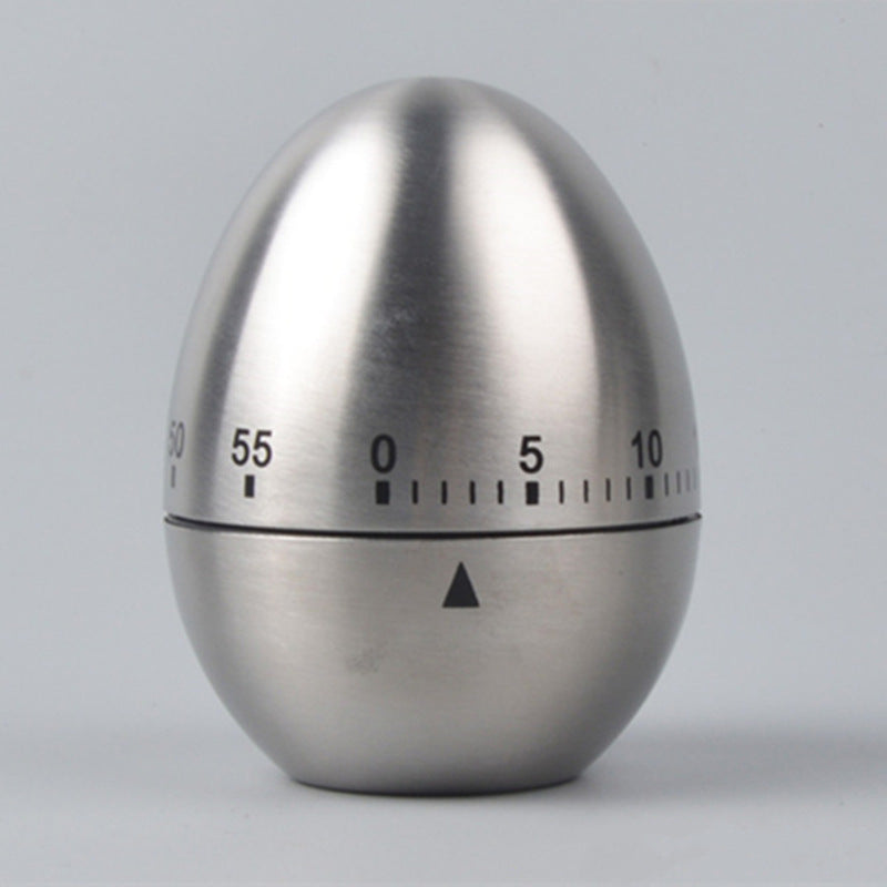 Cooking Tools Kitchen Timer Stainless Steel Egg 60 Minutes Alarm Clock Counting