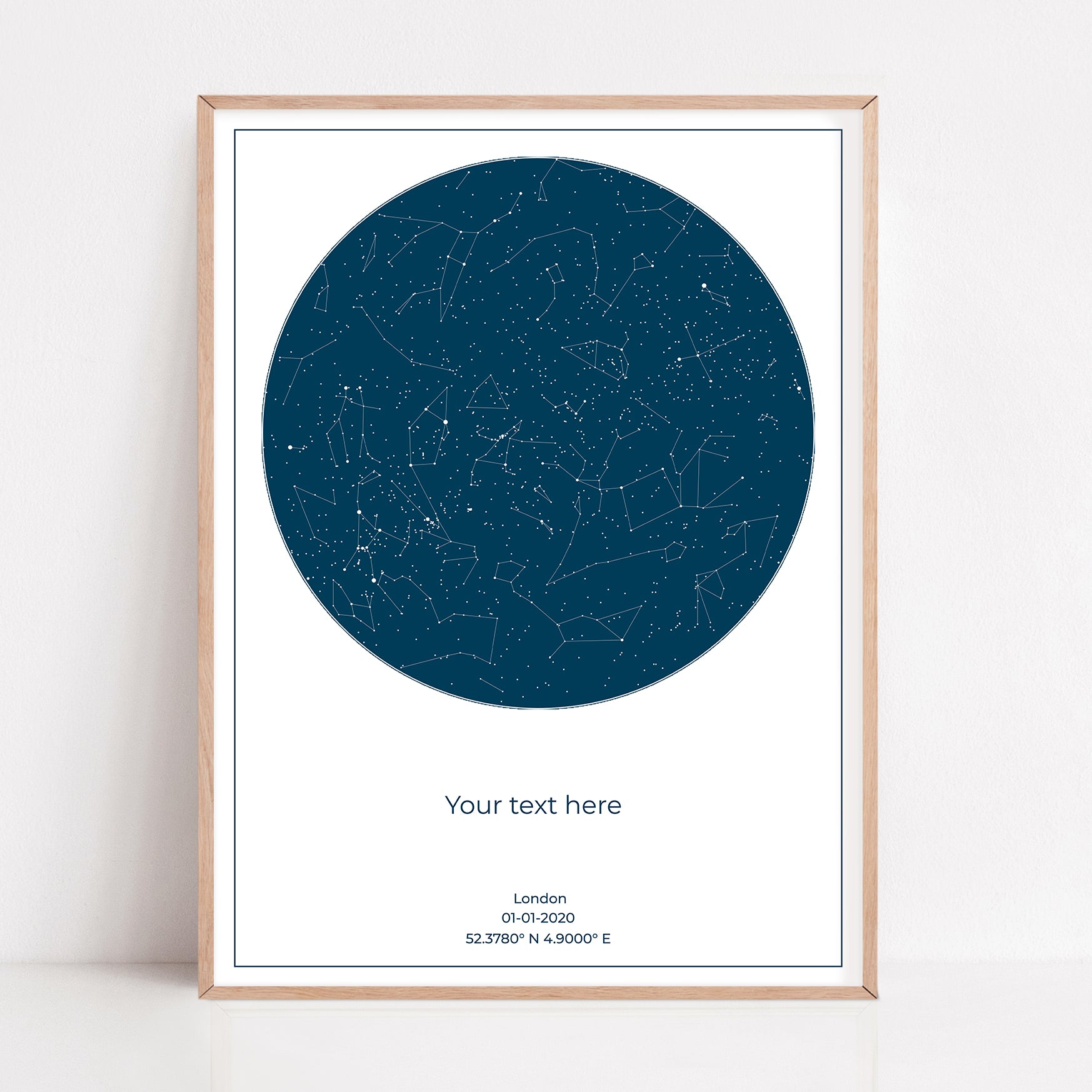 Star Map Poster Classic | Design your own custom print | Everlasting - Your