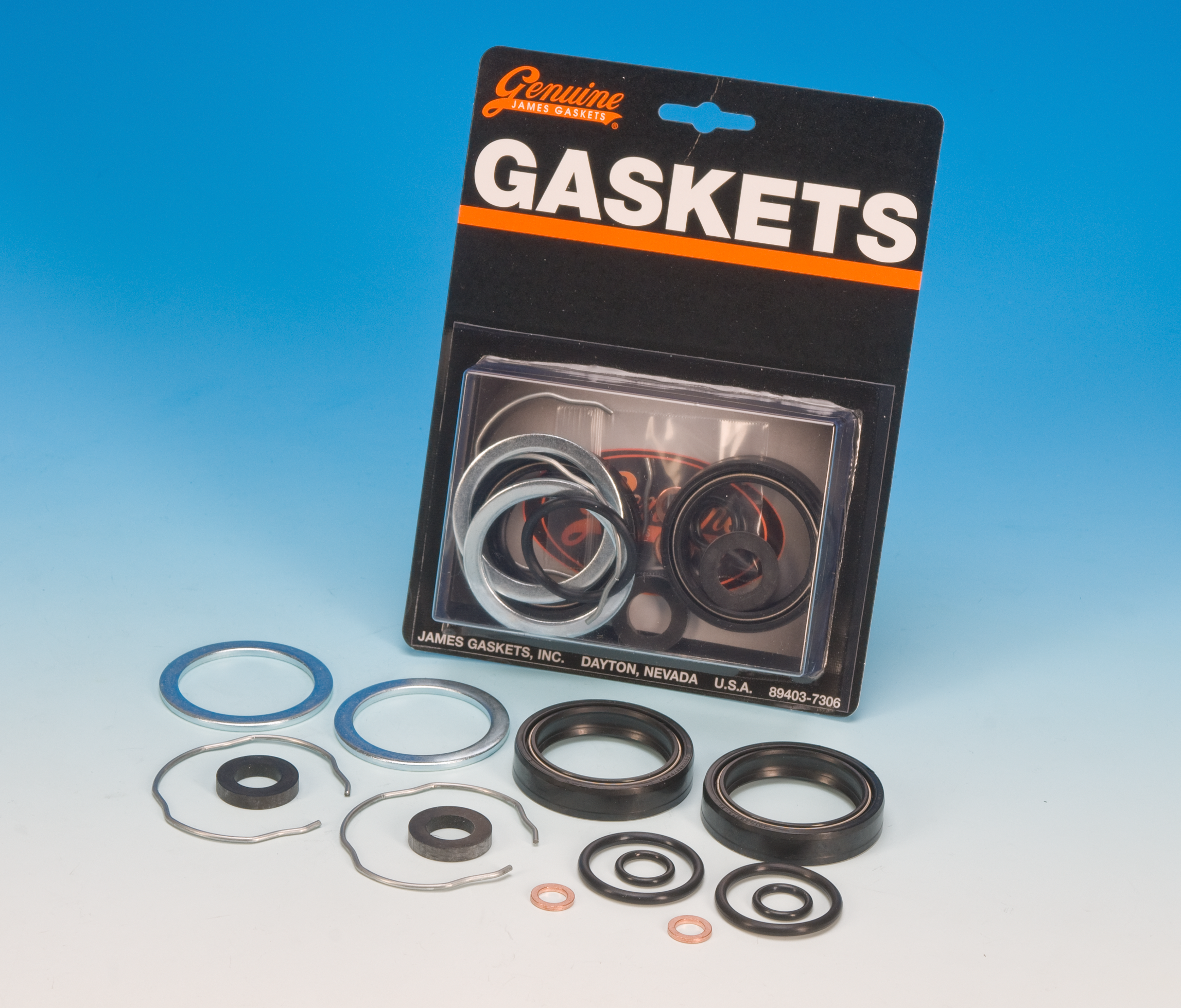 JGI-45849-84 41mm Fork Seal Kit for Harley 84-17 James Gaskets Inc
