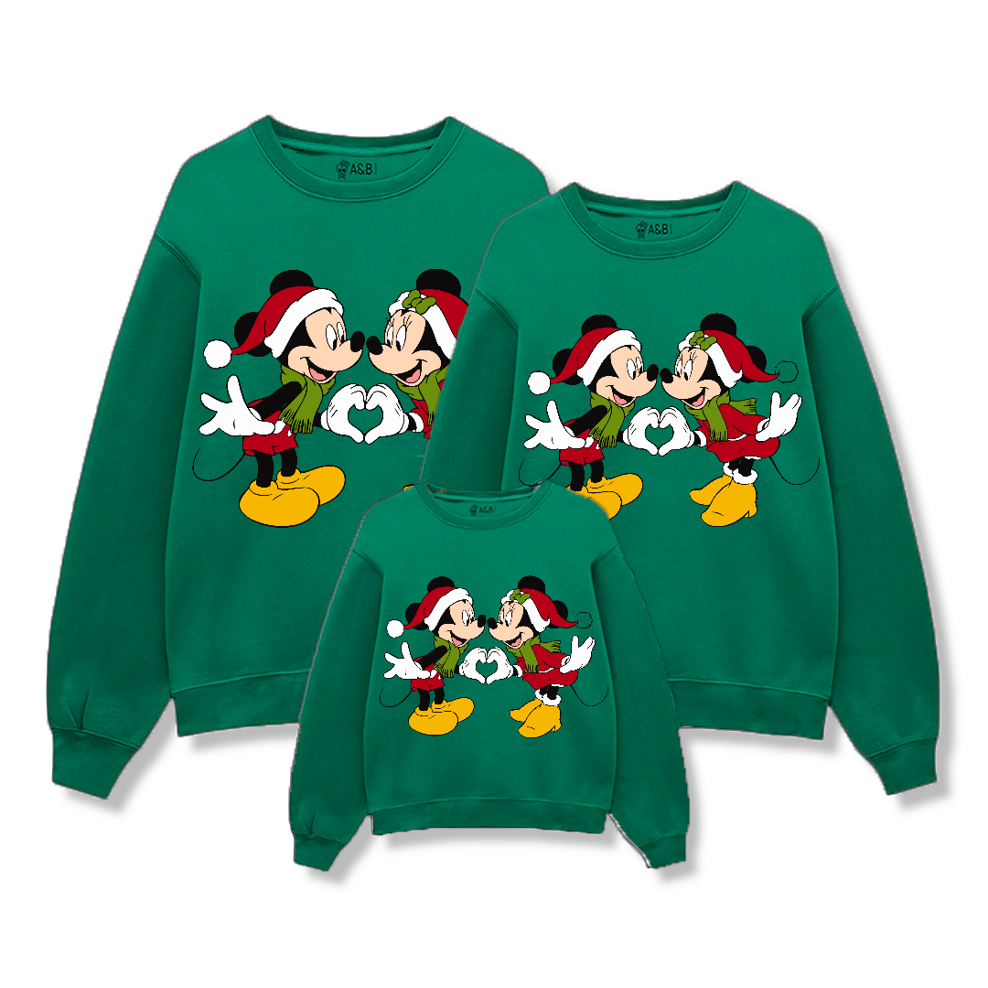 Mickey Minnie Love Navidad