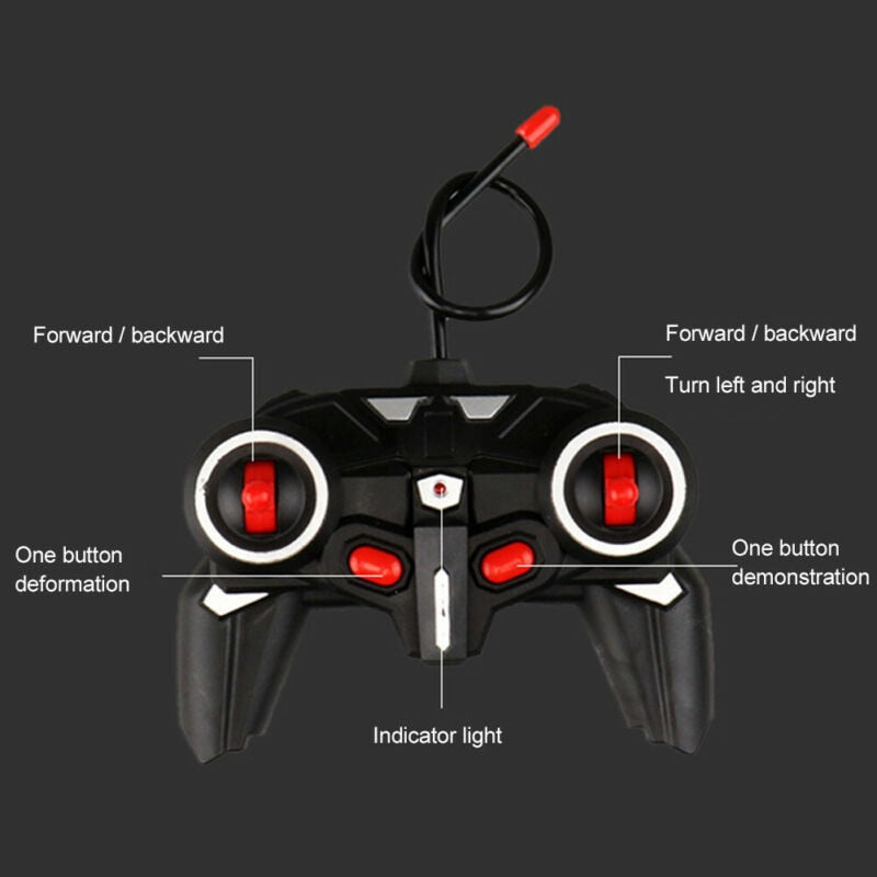 1:18 Electrical Changing Robot RC Cars Gesture Sensing Remote Control Deformable Vehicle Robot Cool Rc Toys for Kids Boys Gift