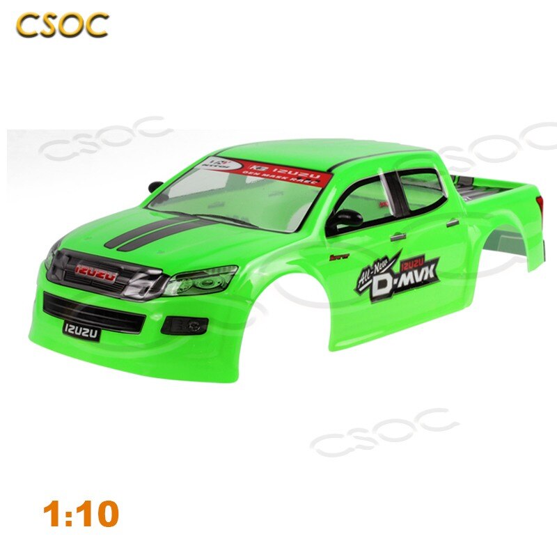 CSOC 1/10 Car Shell KIT Accessories for Big Off-road 4WD Speed Remote Control Drift Racing Truck 45-70km/h RC PVC Toy for Adult