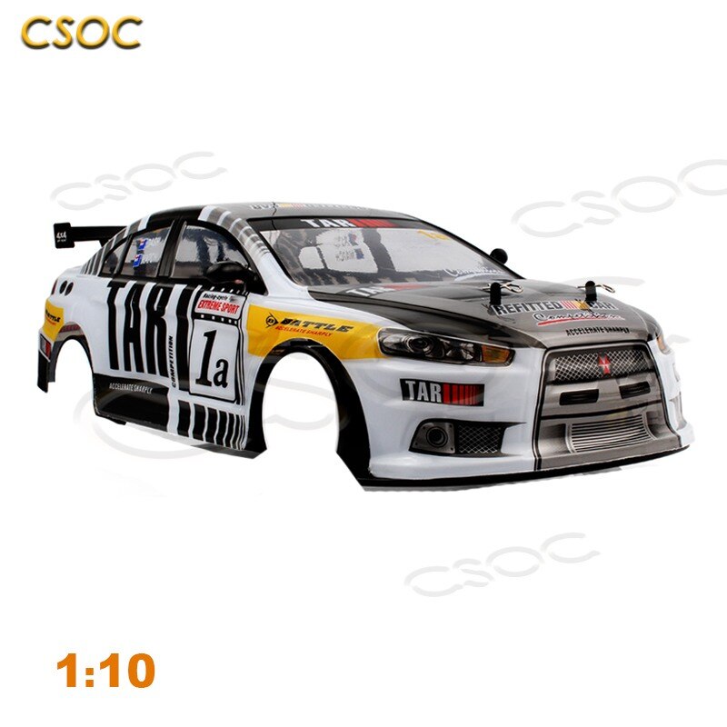 CSOC 1/10 Car Shell KIT Accessories for Big Off-road 4WD Speed Remote Control Drift Racing Truck 45-70km/h RC PVC Toy for Adult