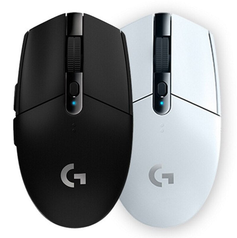 Logitech G304 LIGHTSPEED Gaming Mouse with HERO Sensor 12000DPI 6 PROGRAMMABLE BUTTONS 10X EFFICIENCY for MMO MOBA Gaming Mouse
