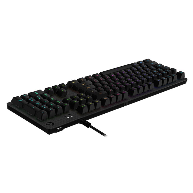 Logitech keyboard G512 LIGHTSYNC RGB mechanical keyboard carbon full function keys for pc gaming keyboard