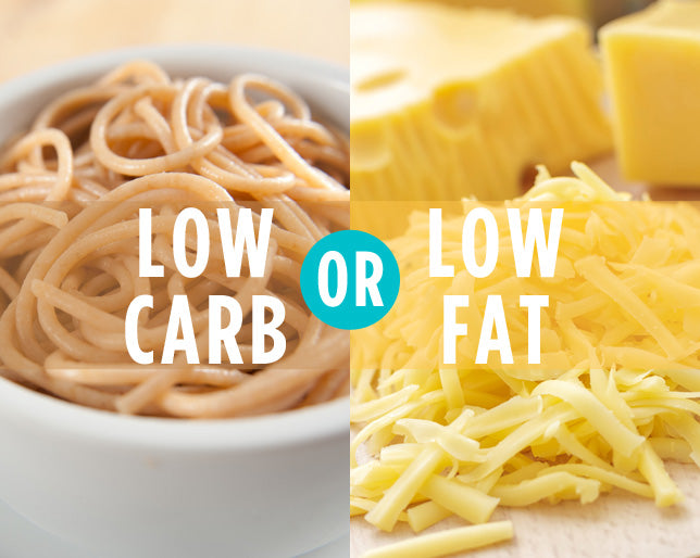 low carb vs low fat 