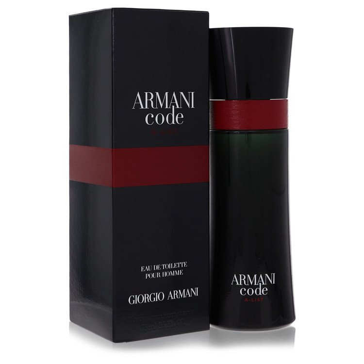 armani code for men a list