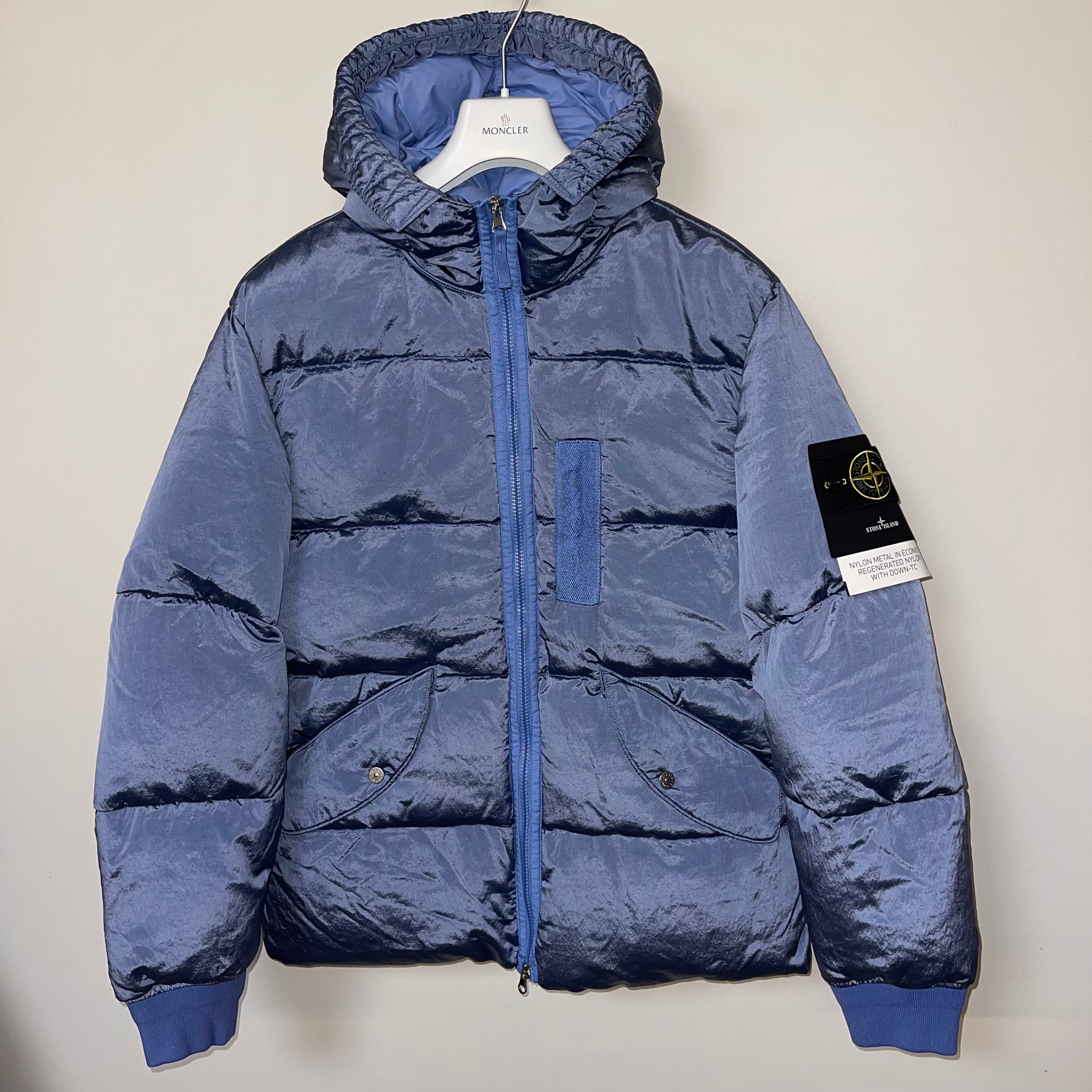 stone island nylon metal down jacket