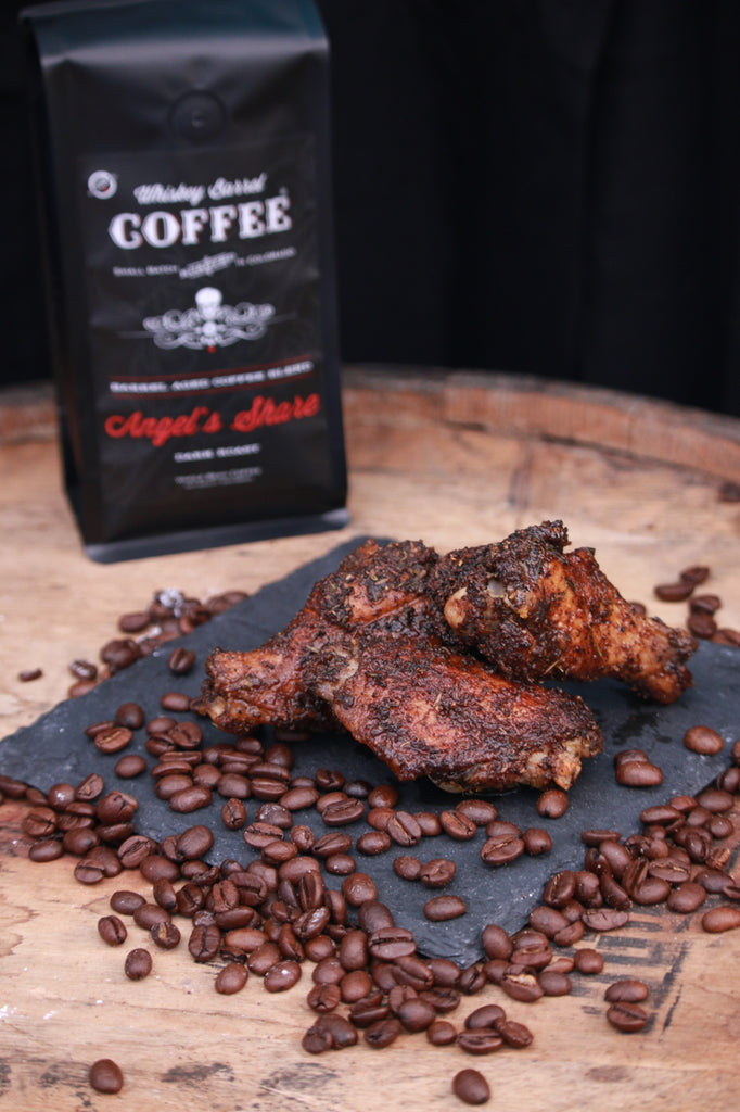 Whiskey Barrel Coffee Chicken Wings