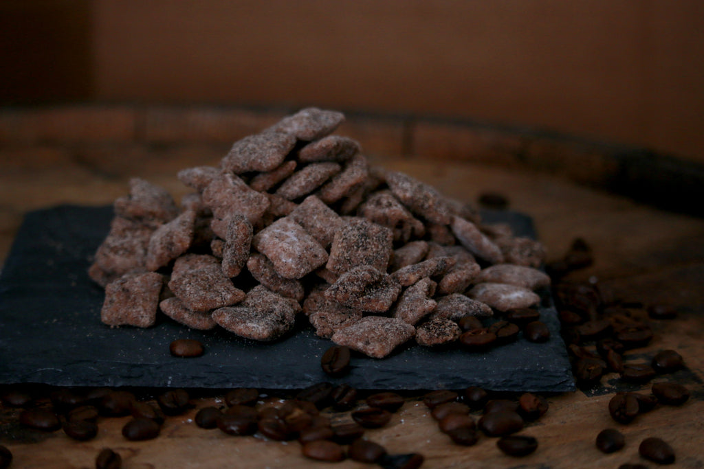 Whiskey Barrel Coffee Puppy Chow