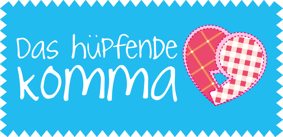 Das hüpfende Komma Logo