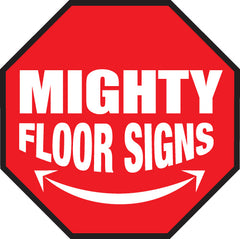 Mighty Line Floor Signs