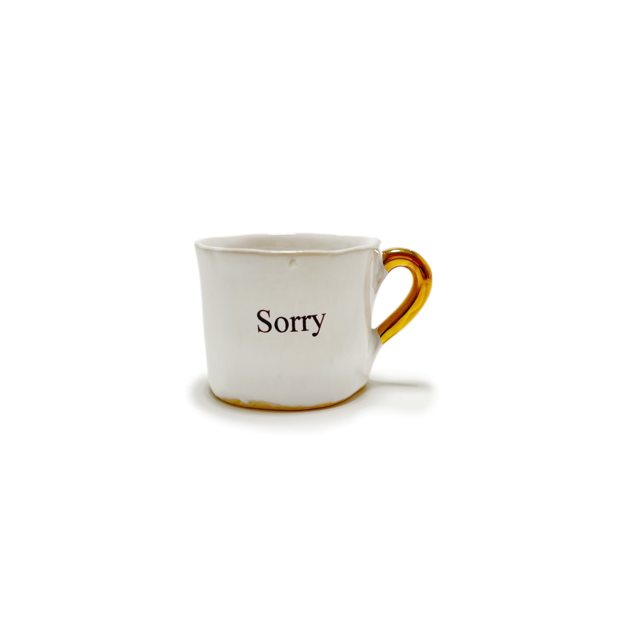 【Kuhn Keramik】スモールコーヒーカップ Sorry