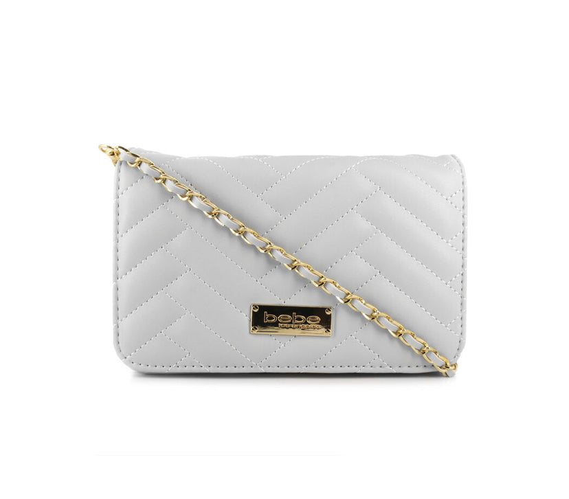 junio conjunto adyacente Bebe crossbody long strap purse white color – Kingdom Clothing and  Accessories