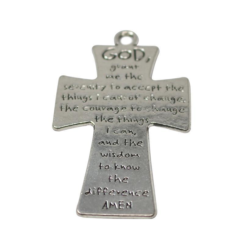 serenity prayer cross shape