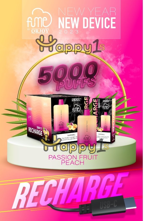 Fume Recharge 5000 puffs - NEW 2023 - Happy Ones 