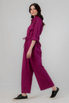 Magenta Jumpsuit