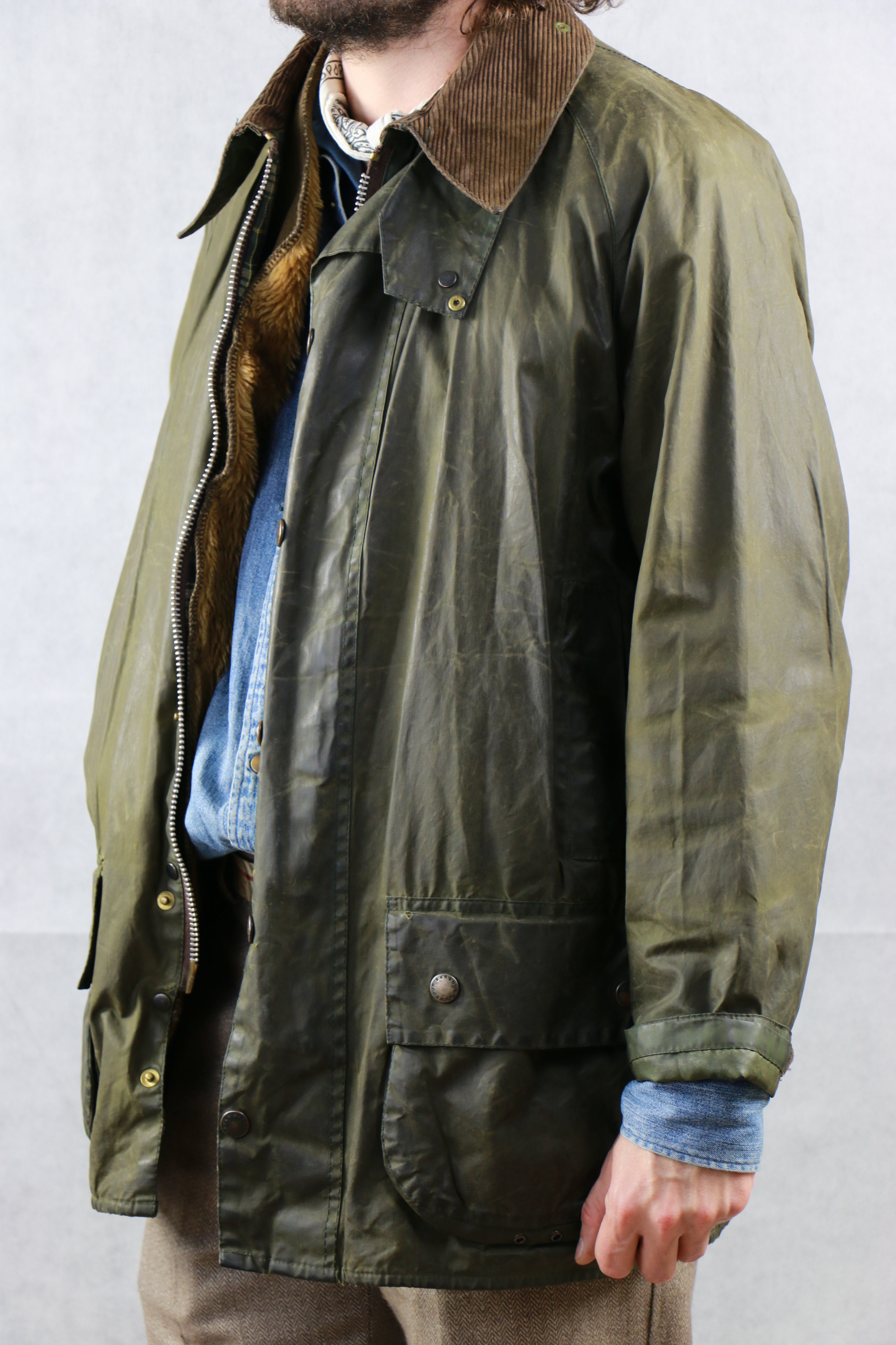 Actuator slank Oogverblindend Barbour Beaufort Jacket ~ Vintage Store Clochard92.com