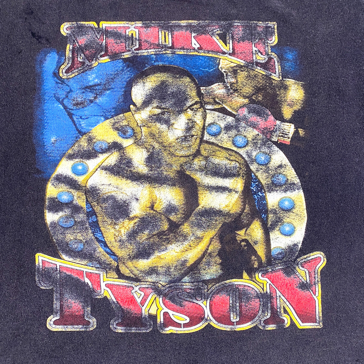 Vintage 90s The Iron Mike Tyson Is Back Rap Tee T Shirt Mens Size XL DRY  ROT 海外 即決