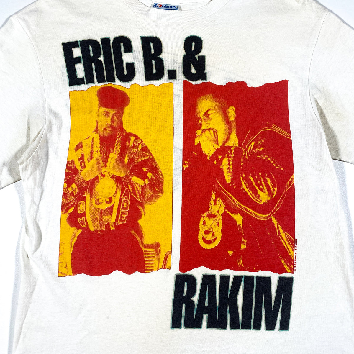 80s 当時物 Eric B and Rakim ビンテージ Tシャツ-