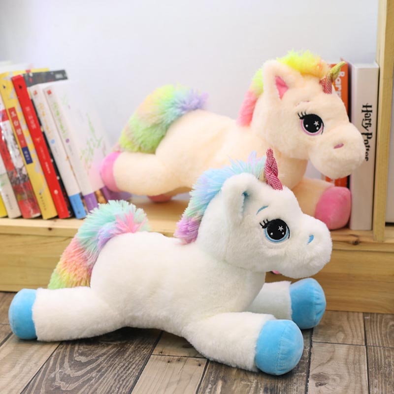 rainbow unicorn teddy bear