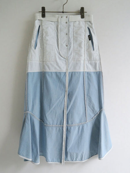 返品?交換対象商品】 38 PHOTOCOPIEU PHOTOCOPIEU Bicolor skirt skirt