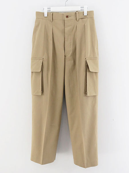 【HERILL/ヘリル】Egyptiancotton Chino Cargo pants