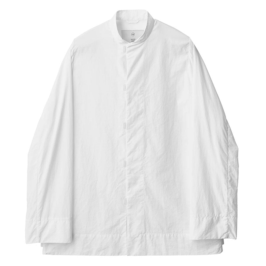 TEATORA CAPSULESNAP SHIRT P #WHITE サイズ1-