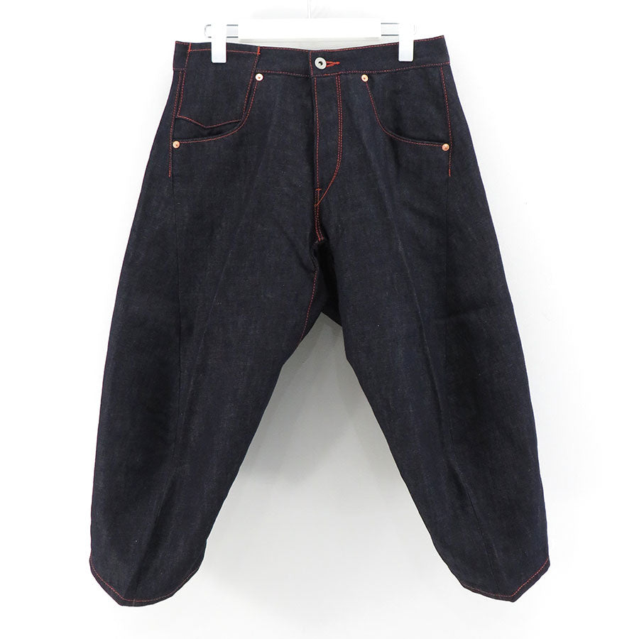 【eYe JUNYA WATANABE MAN】, 綿麻デニム Levi's Wネームパンツ , WK-P907-100