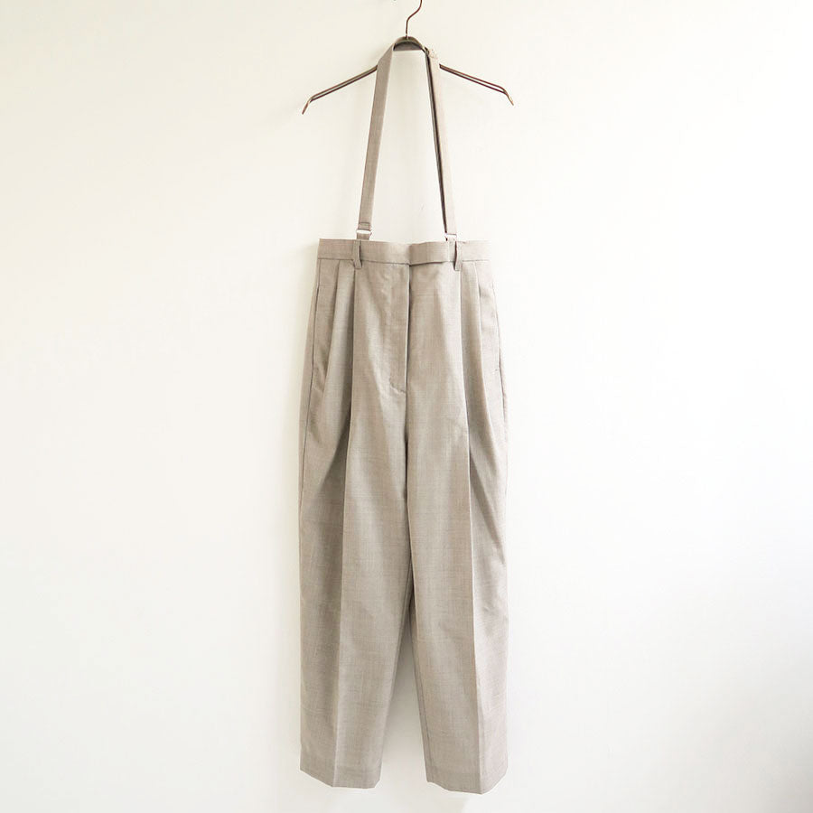 販売販売中 iirot今季人気完売品Suspender Tuck Pants 新品未使用