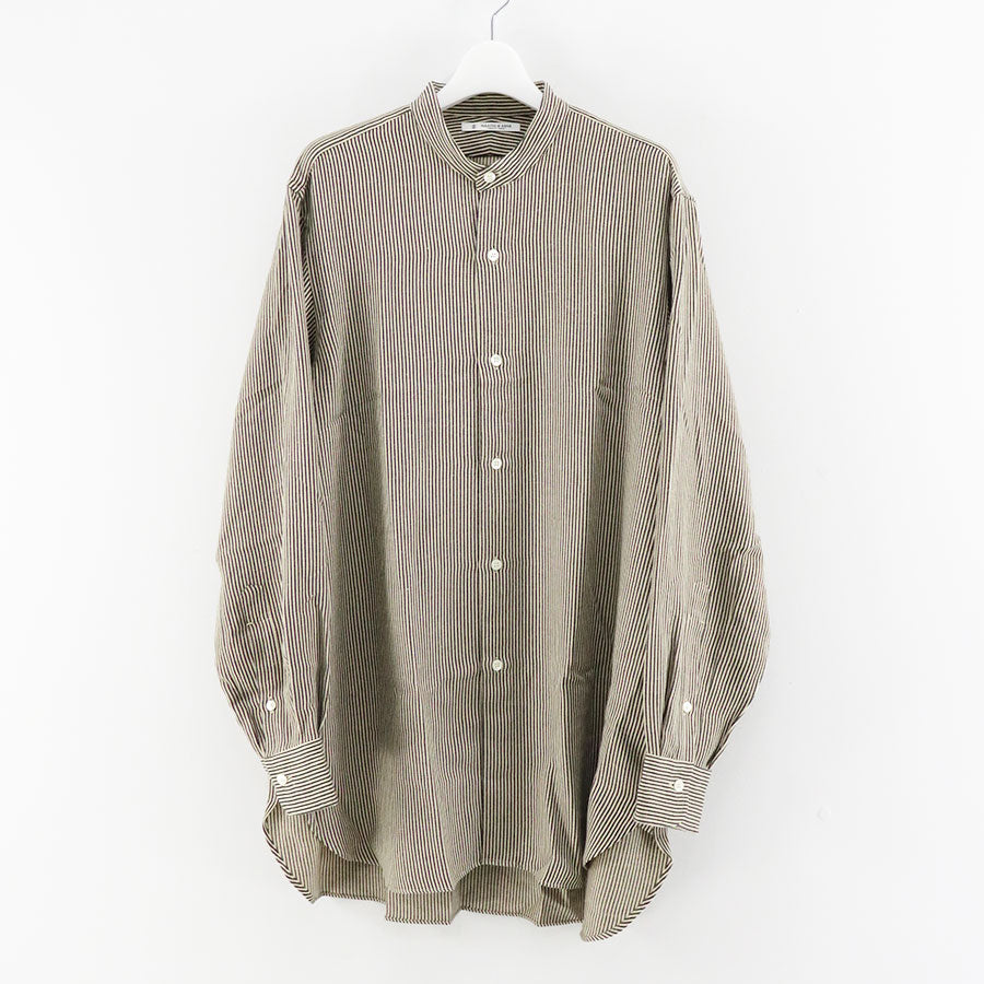 MAATEE\u0026SONS band collar shirts BLKBE | gulatilaw.com