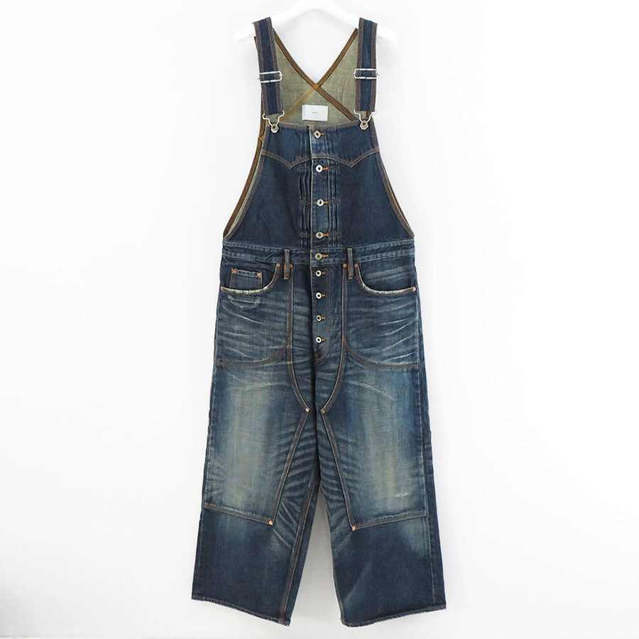 sugarhill MULTI FADE DENIM OVERALL-